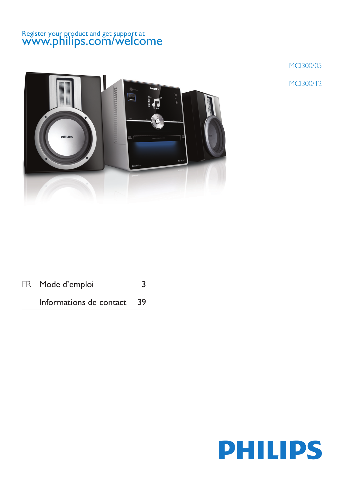 Philips MCI300 User Manual