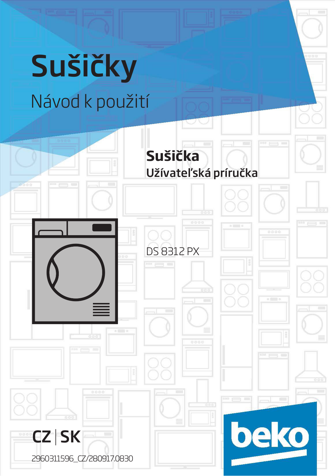 BEKO DS8312PX User Manual