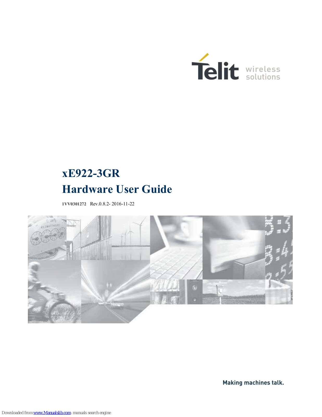 Telit Wireless Solutions WE922-3GR, HE922-3GR Hardware User's Manual