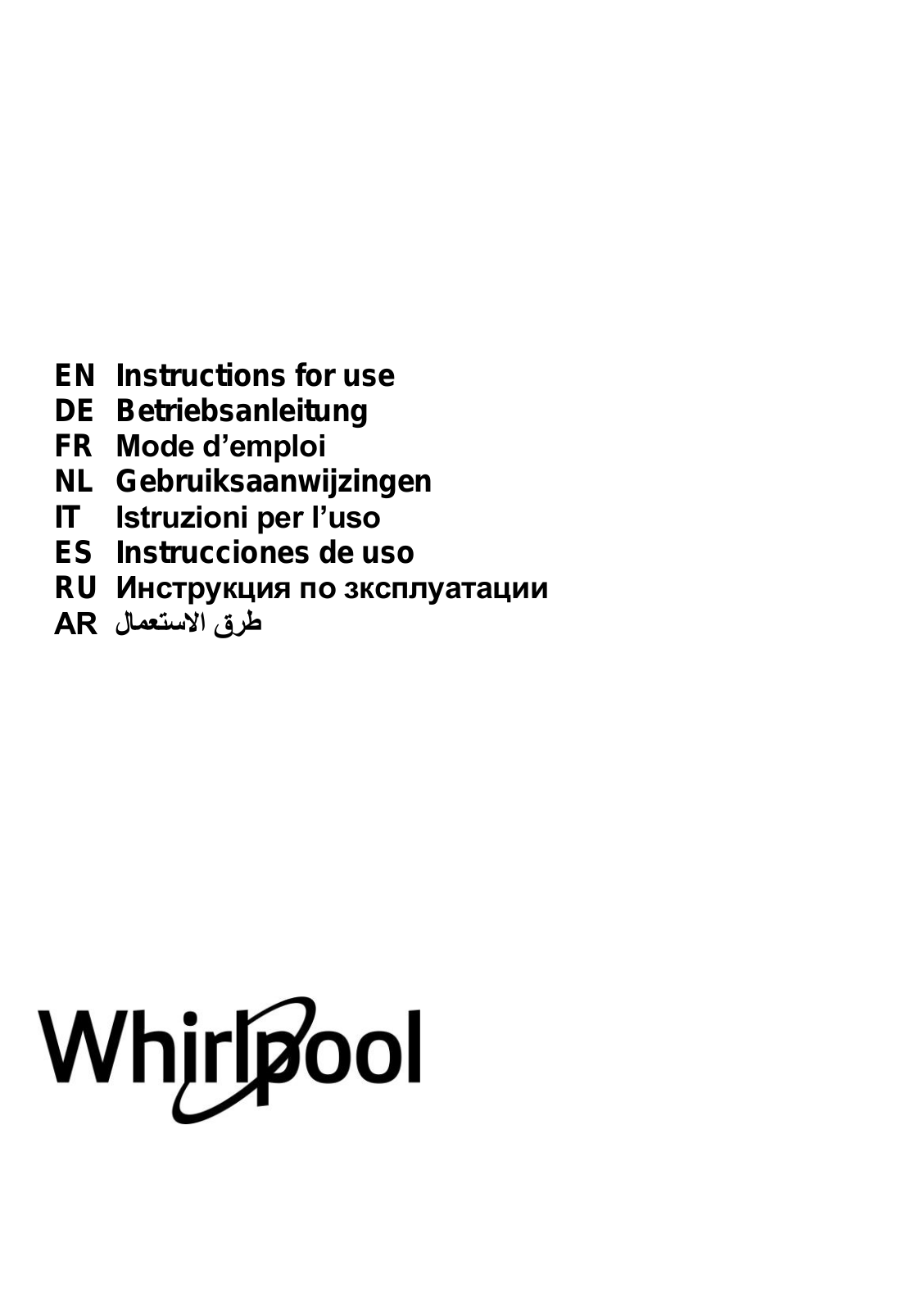 WHIRLPOOL WSLK 95 LS G User Manual