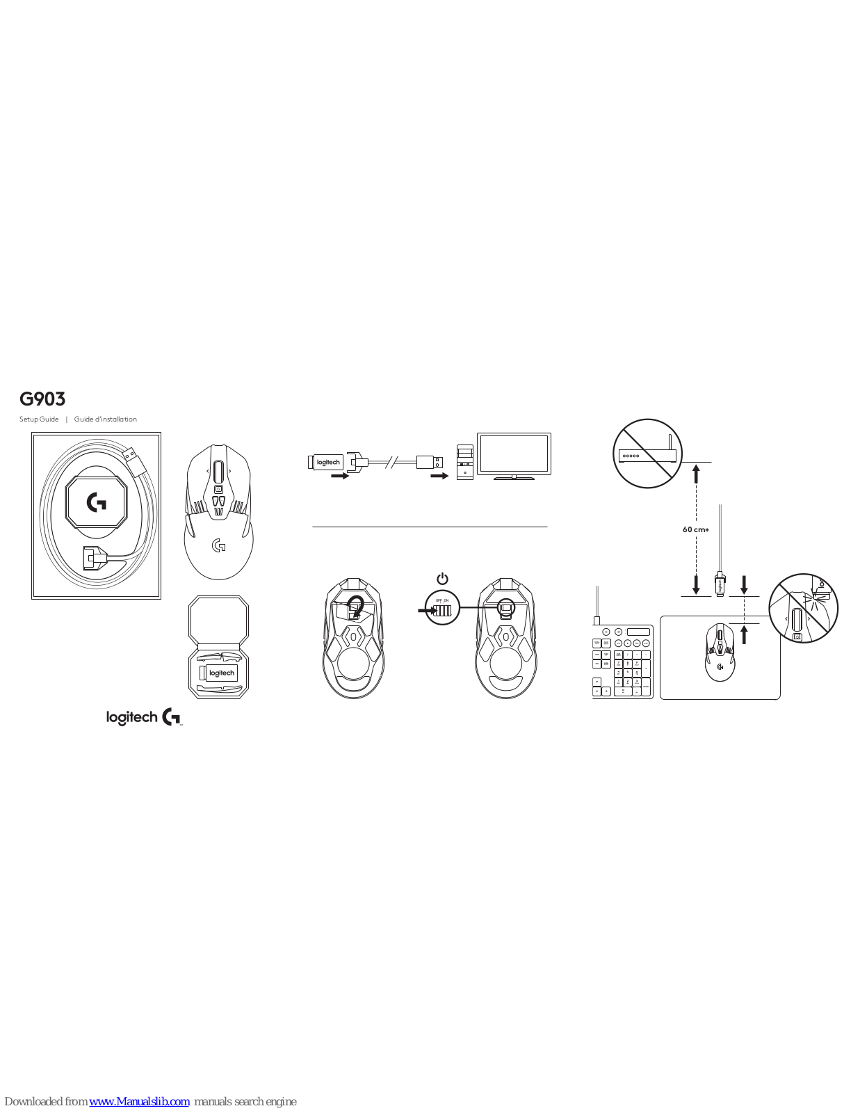 Logitech G G903 Setup Manual - ManualMachine.com