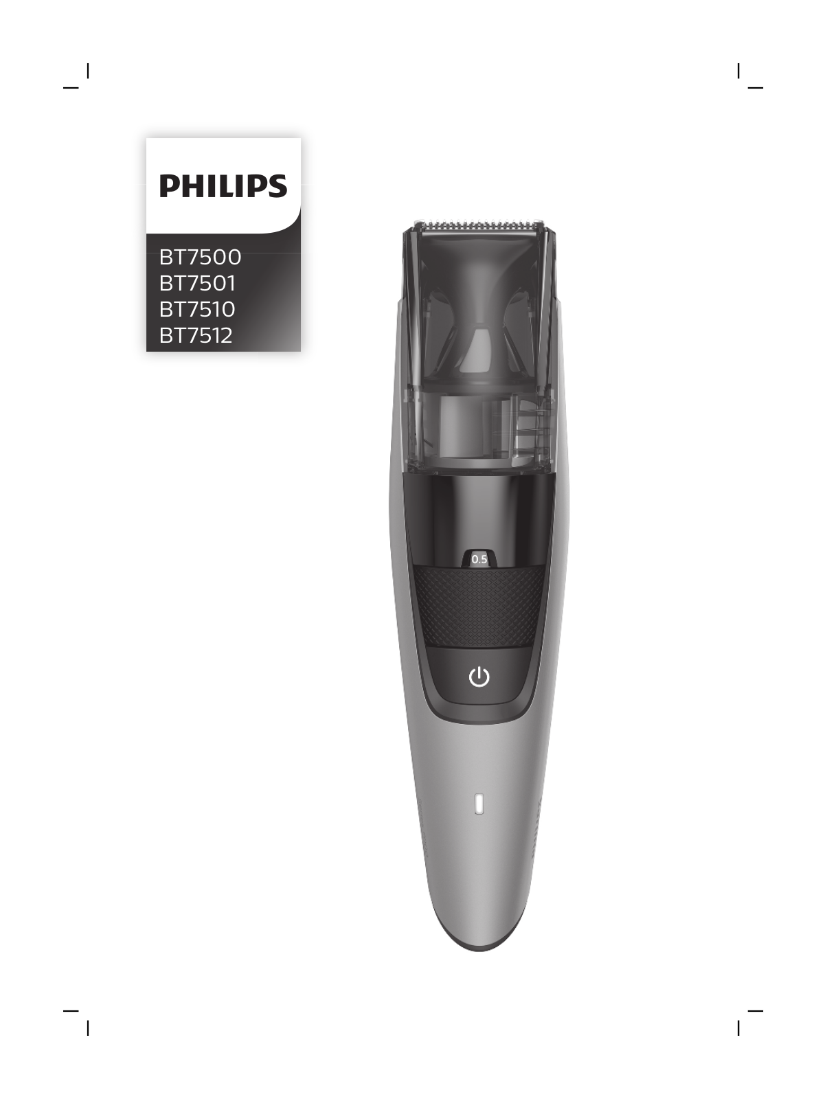 Philips BT7501, BT7512, BT7500, BT7510 User Manual