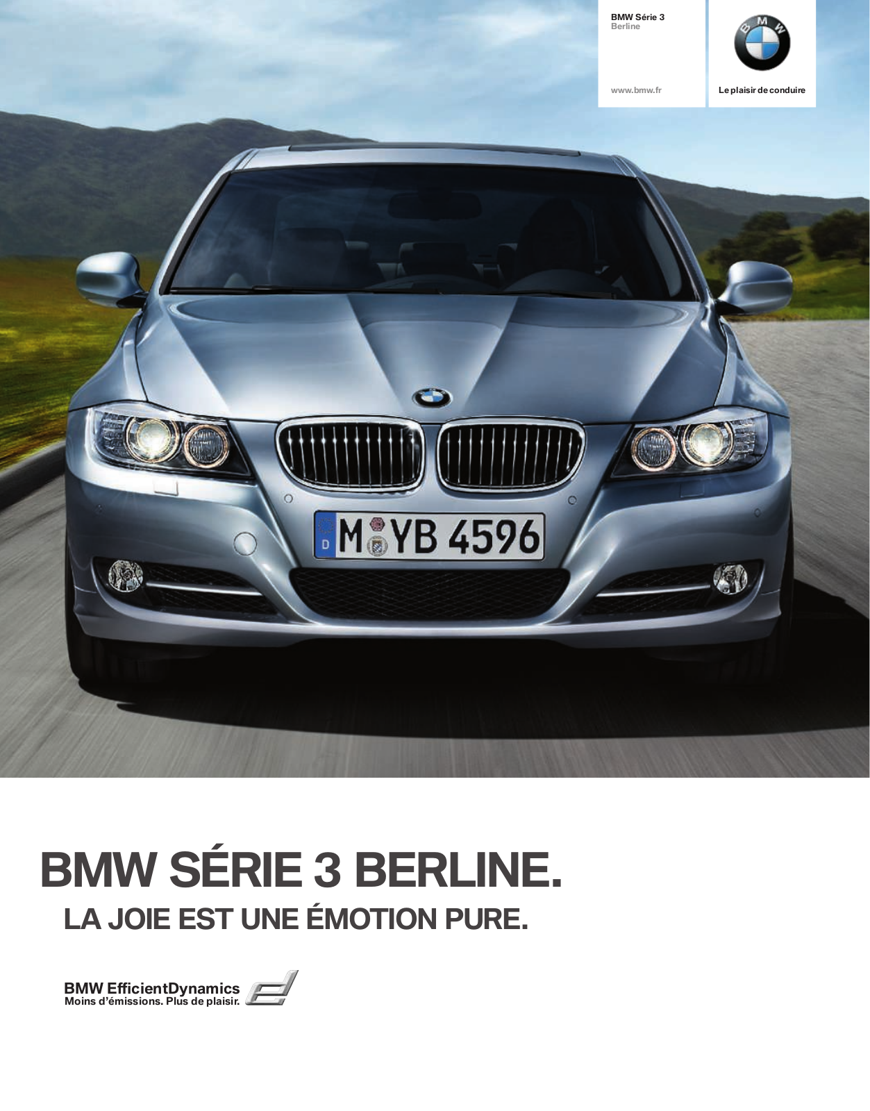 BMW SÉRIE 3 BERLINE User Manual