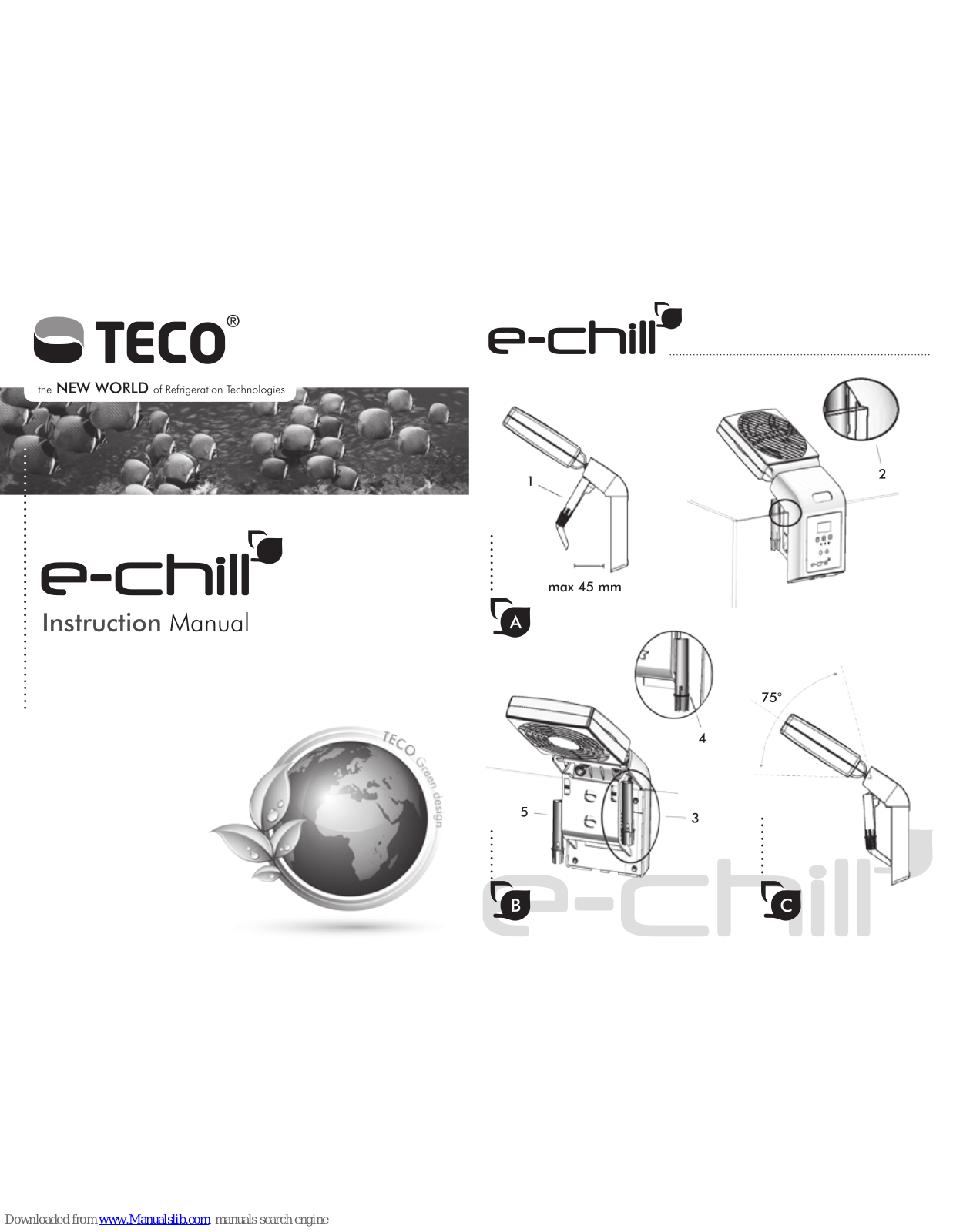 TECO e-chill 1, e-chill 2, e-chill 3 Instruction Manual