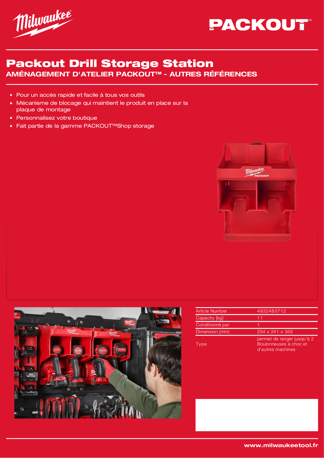 Milwaukee 4932480712 Specification - ManualMachine.com