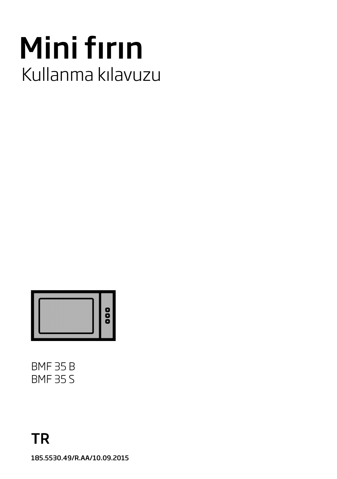 Beko BMF35B, BMF35S User manual