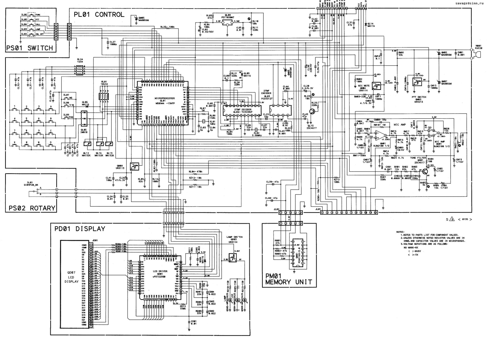 Standard c188 Schematic