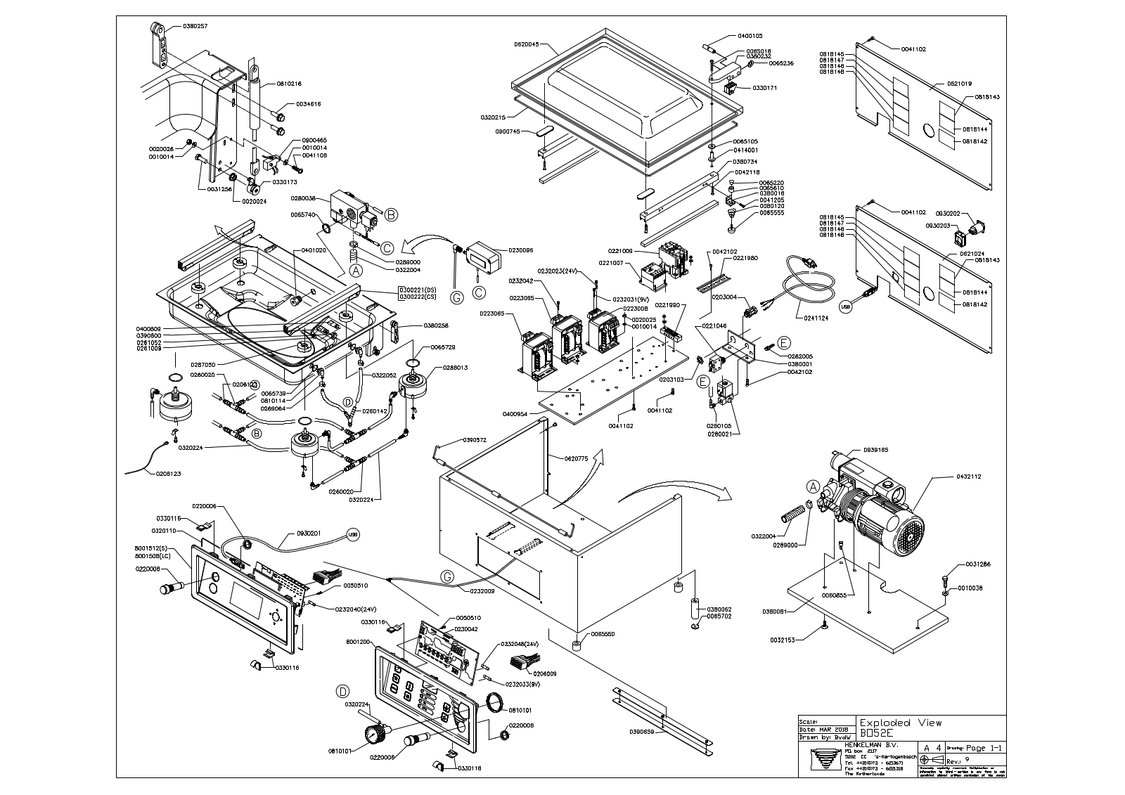 Henkelman Boxer 52 Parts Diagram