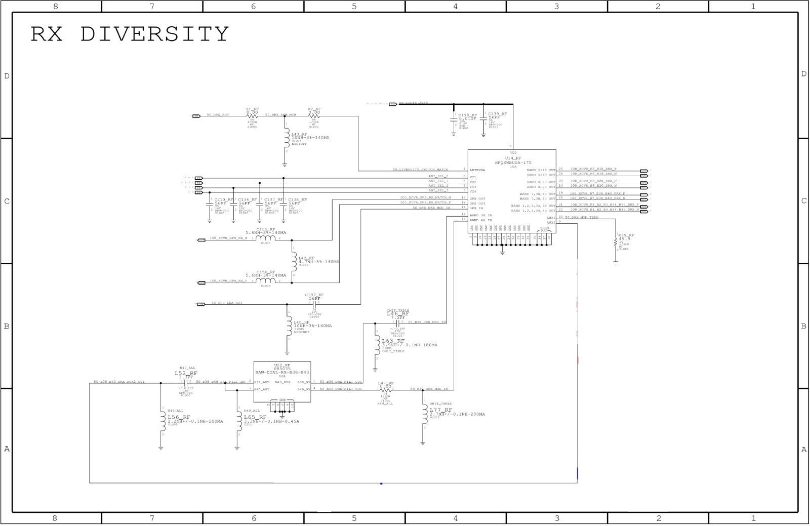 Apple iphone 5с schematics diagram