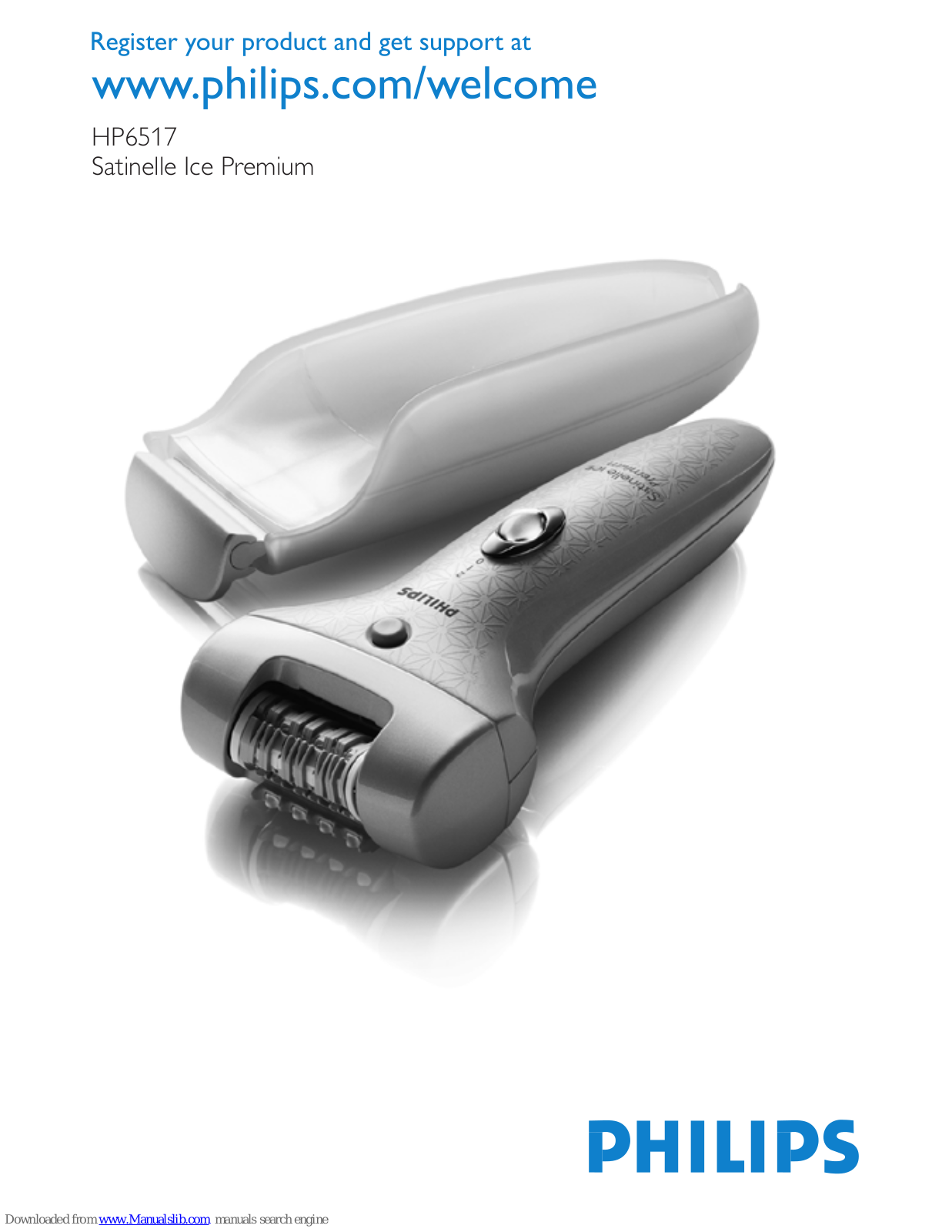 Philips Satinelle Ice Premium HP6517 User Manual