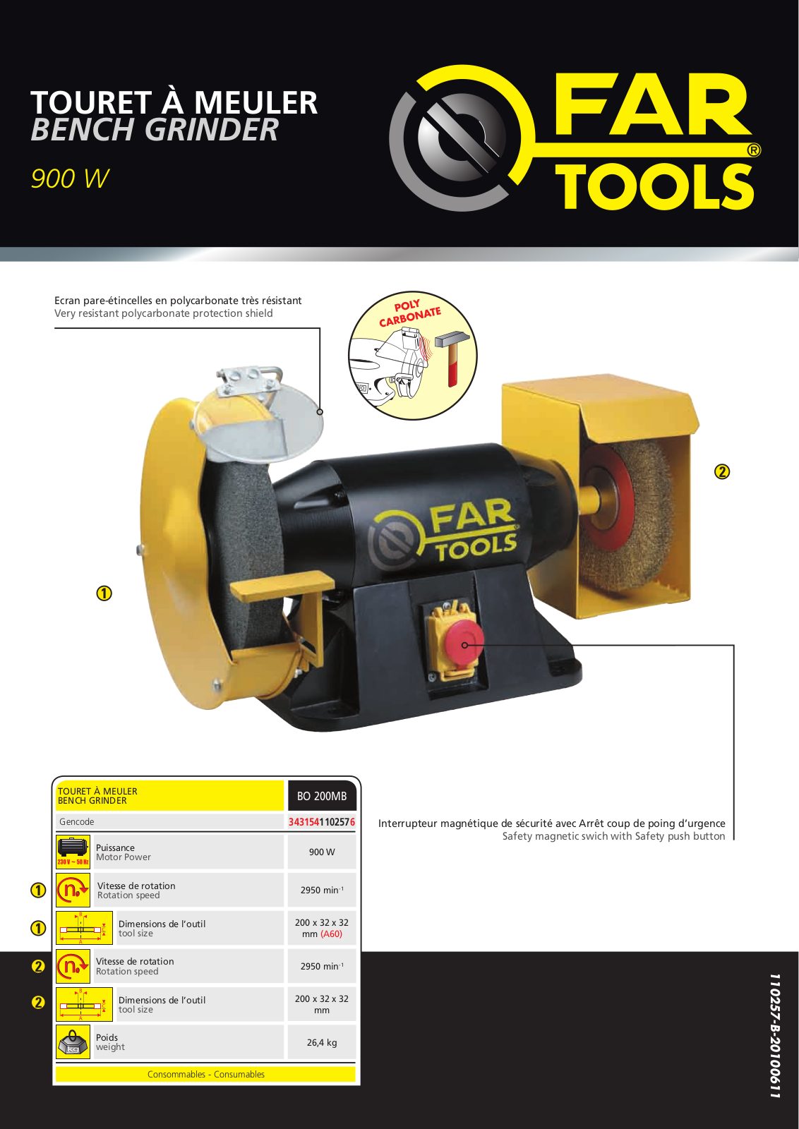 FARTOOLS BO200MB User Manual