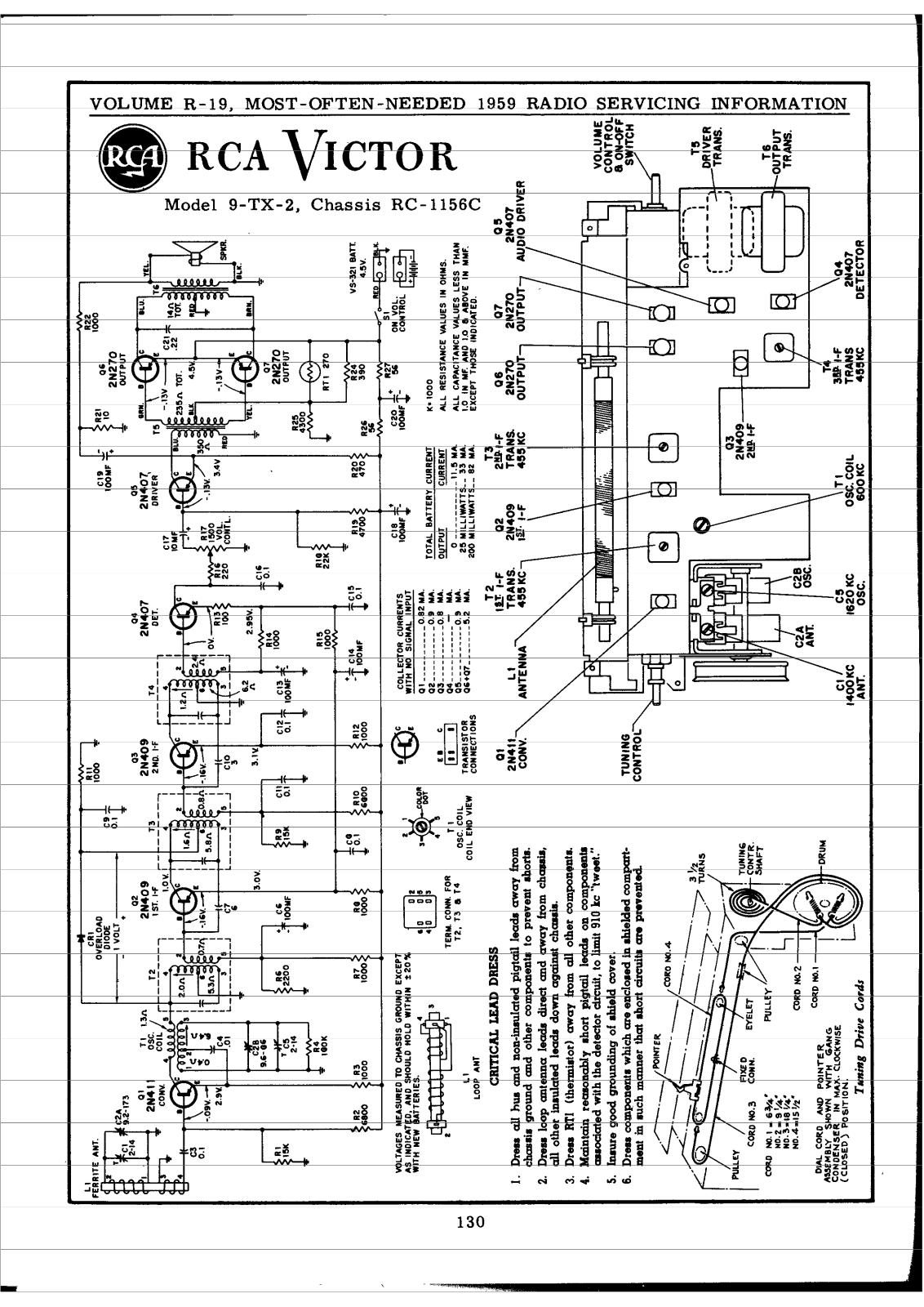 RCA Victor 9-TX-2 Schematic