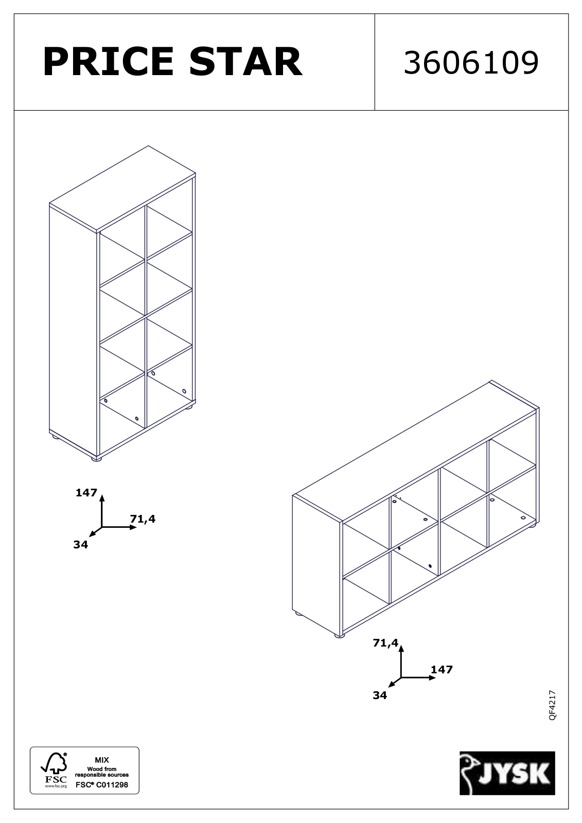 JYSK Price Star User Manual