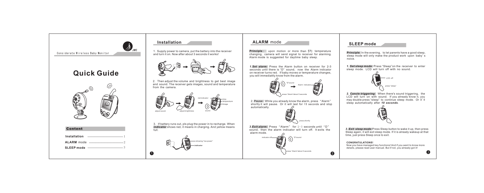 JMC Electron JMC-816Q User Manual