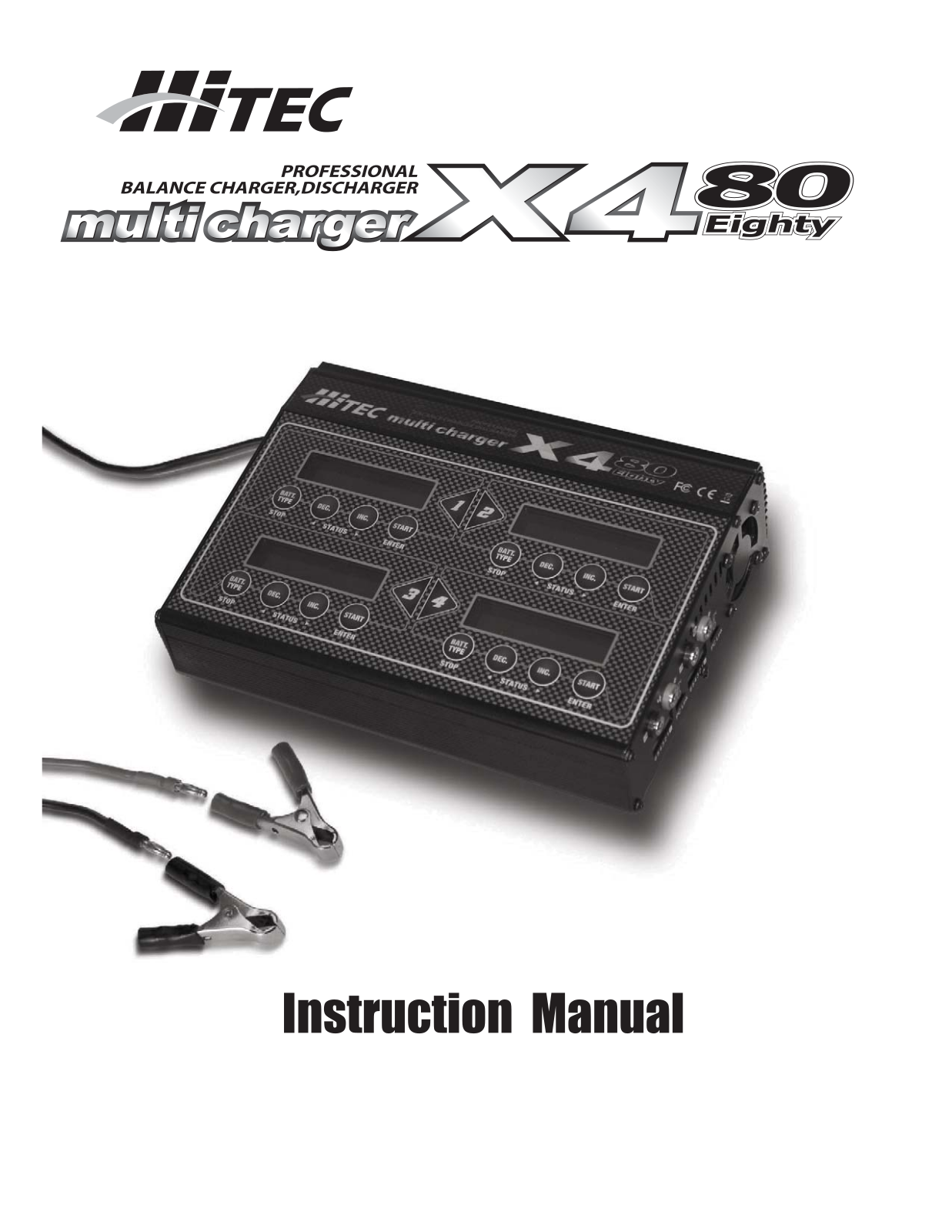 HITEC X4-Eighty DC-DC User Manual