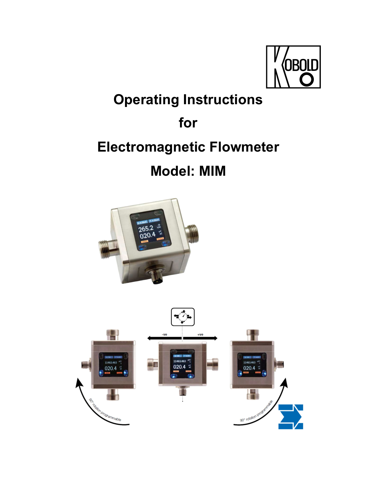 Kobold MIM Operating Manual