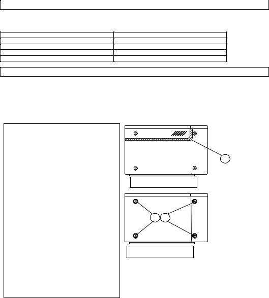 Voss MYR116-1 User Manual