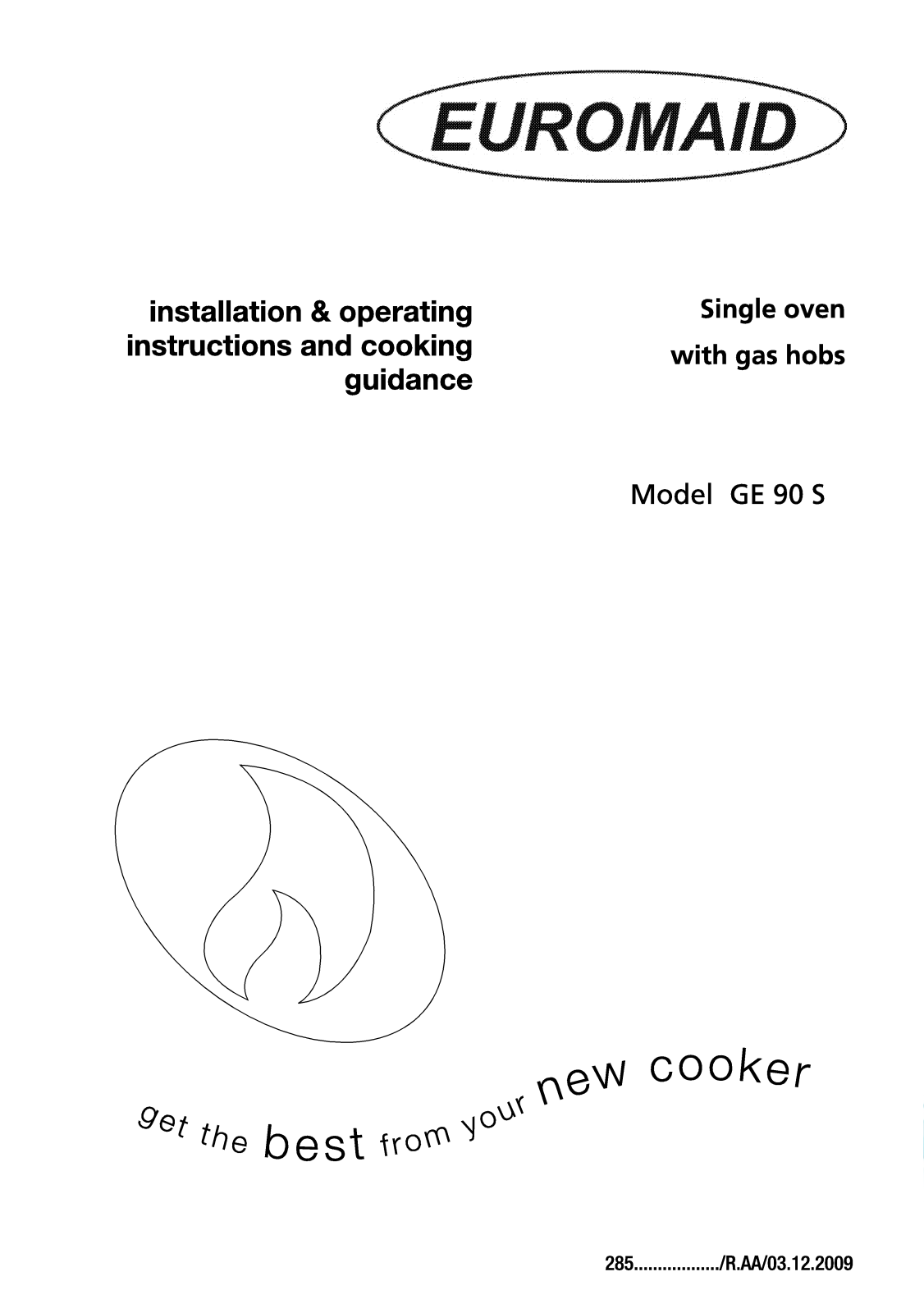 Euromaid GE90S User Manual