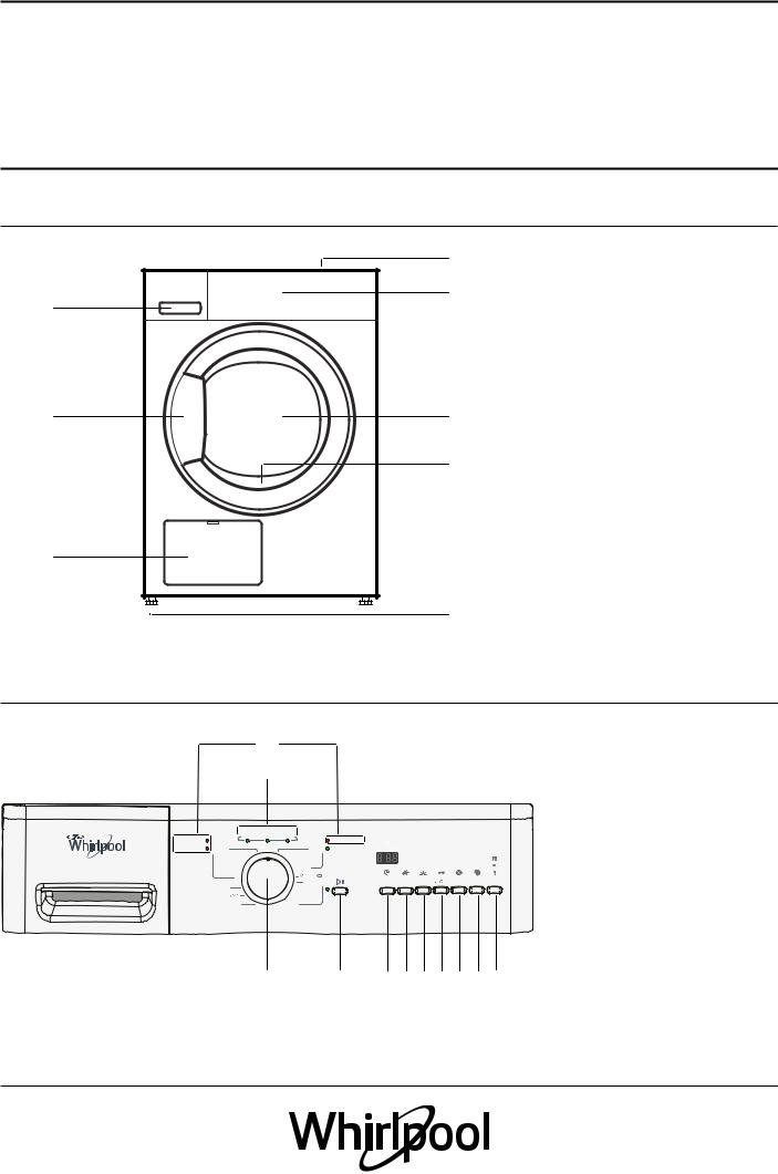 WHIRLPOOL HWDR 90410 Use & Care