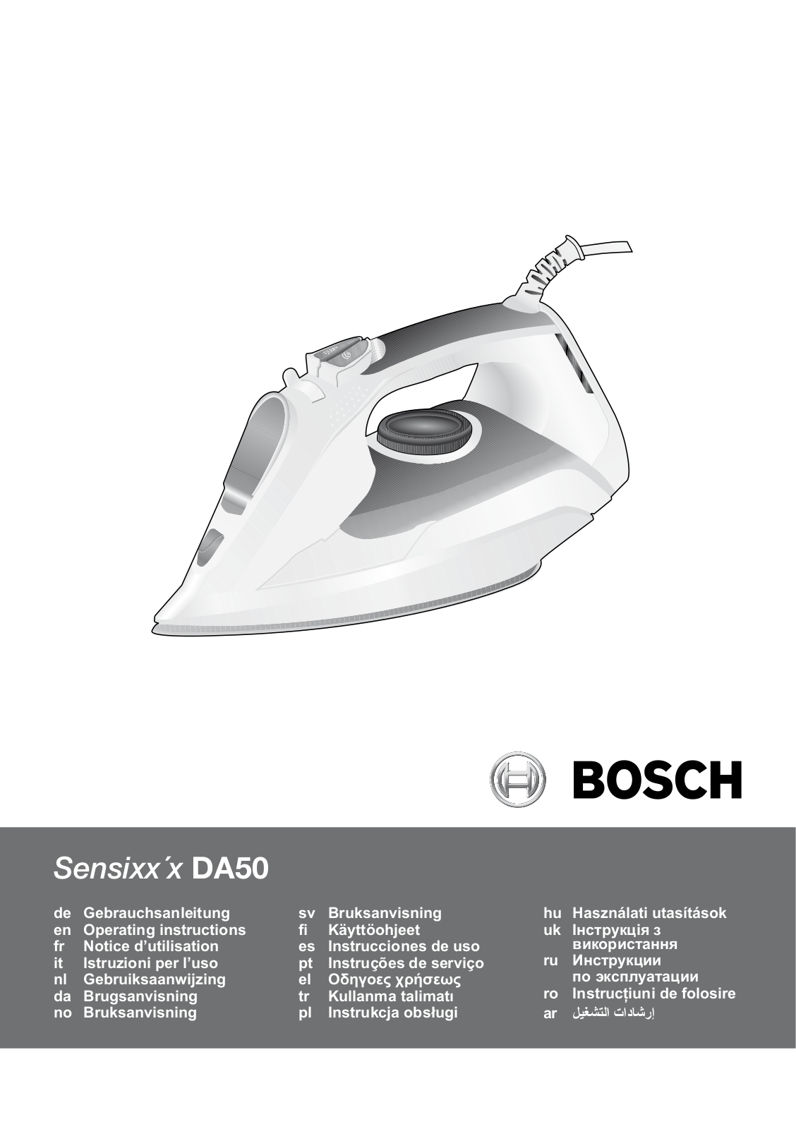 Bosch TDA5028010, TDA502801T, TDA503001P, TDA5028110 User Manual