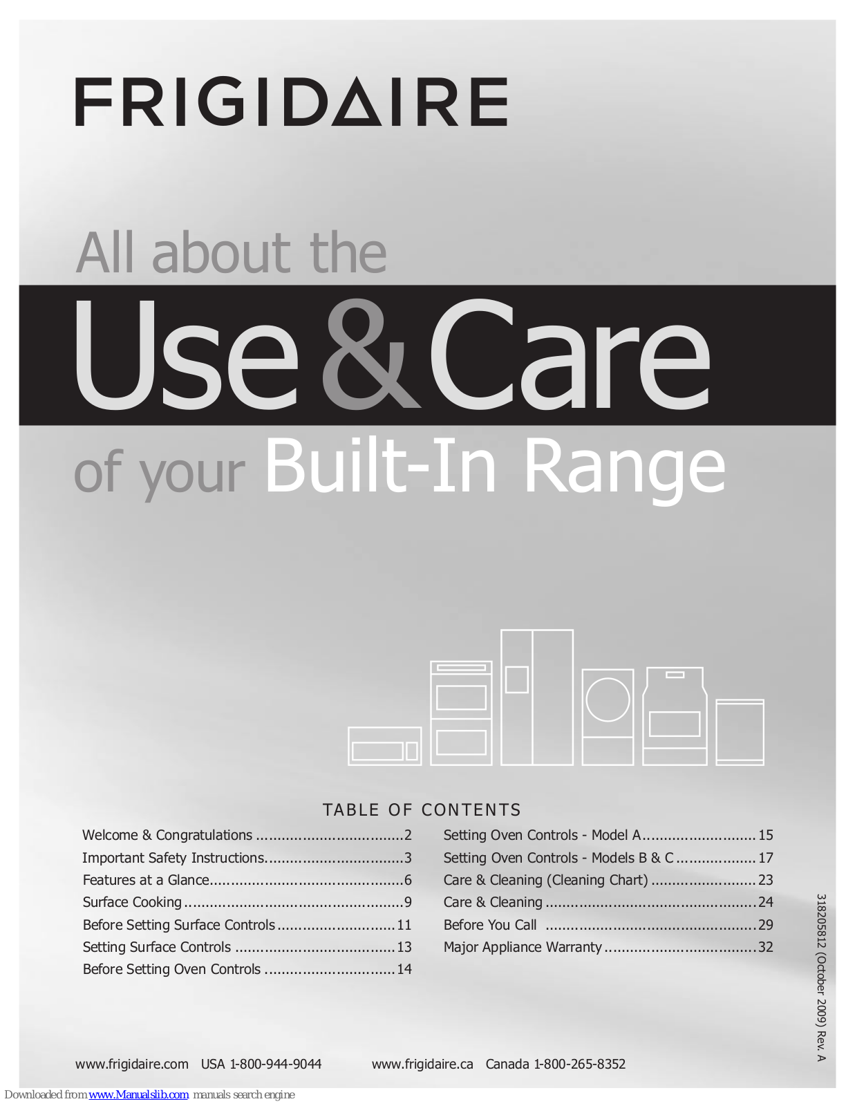 Frigidaire FFED3005L, FFES3005L, FFES3015L, FFES3025L, FFED3005LW Important Safety Instructions Manual