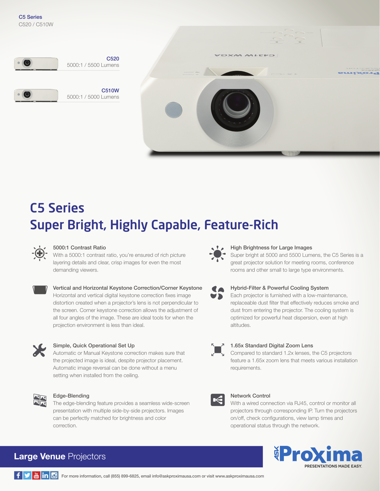 ASK C510W, C520 Product Sheet