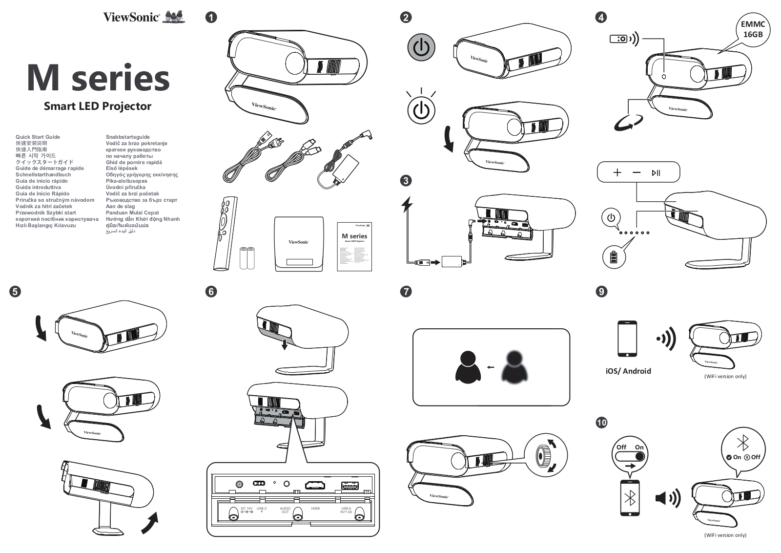 Viewsonic M1S, VS19529 Quick Start Guide - ManualMachine.com