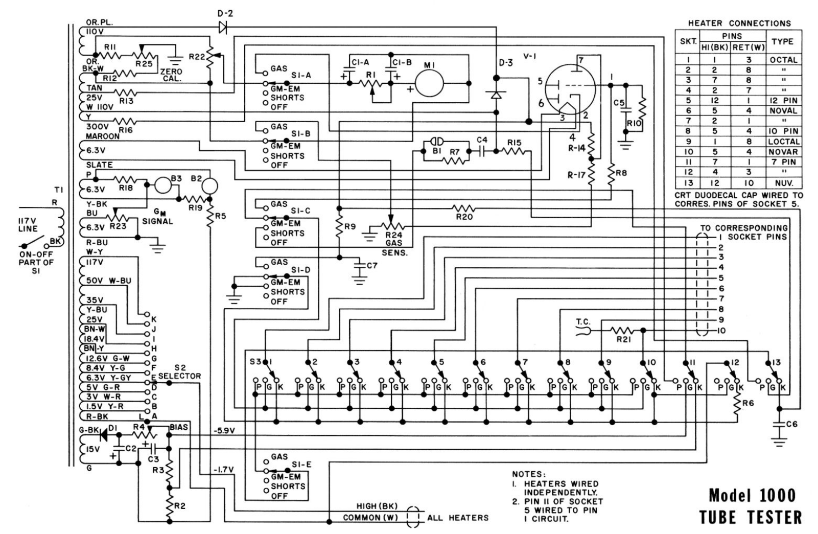 Mercury 1000 schematic