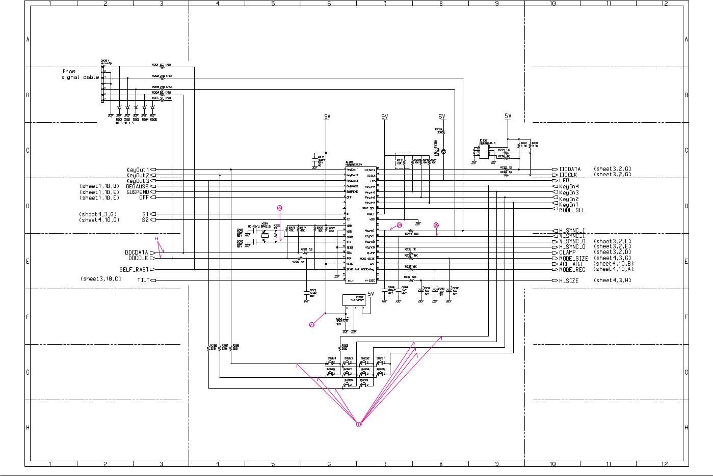 Samsung DP15LS, DP15LS 550V Schematic