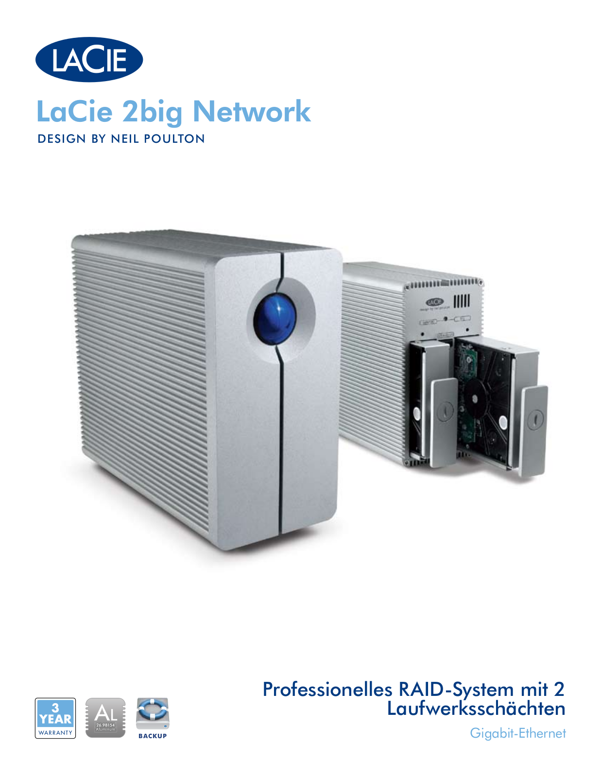 Lacie 2BIG NETWORK Instructions Manual