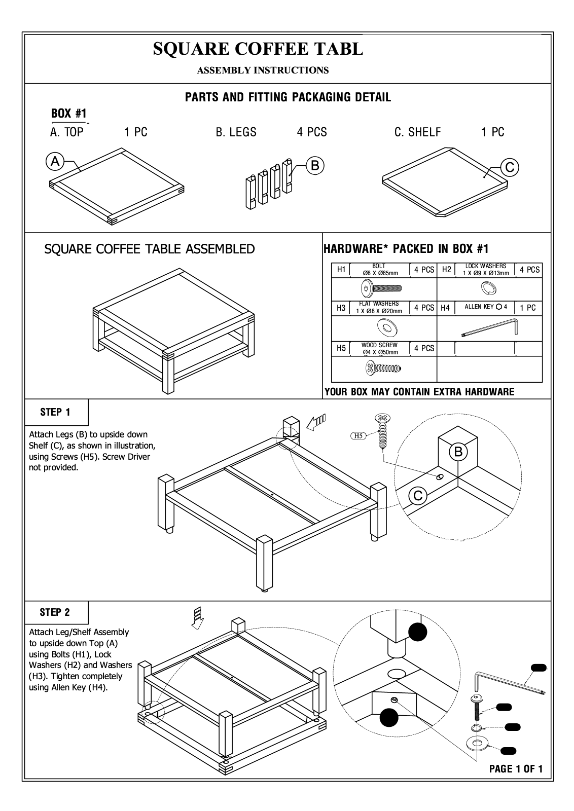 Sand & Stable W002525331 Installation & Assembly