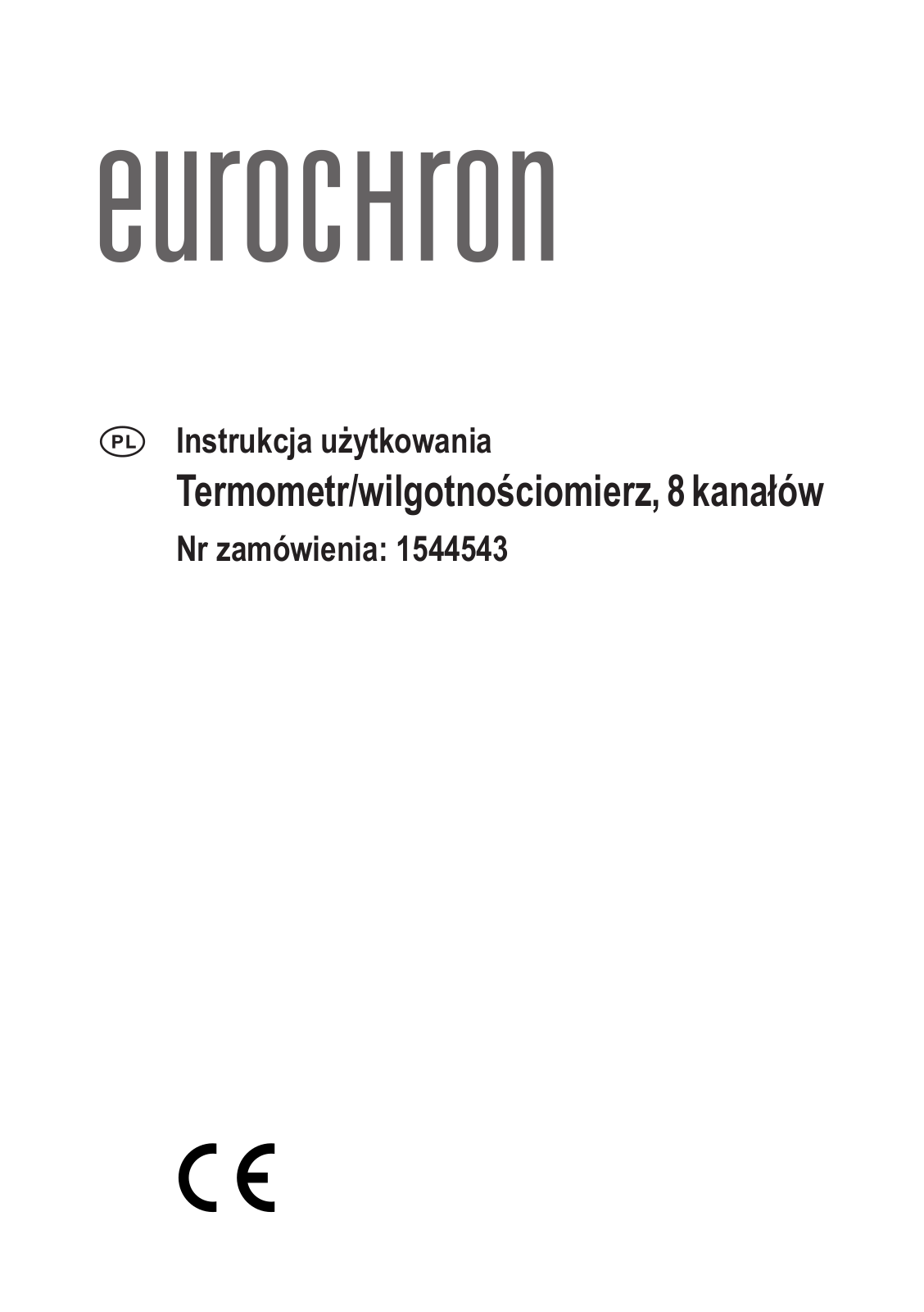 Eurochron Thermo-hygrometer Operation Manual