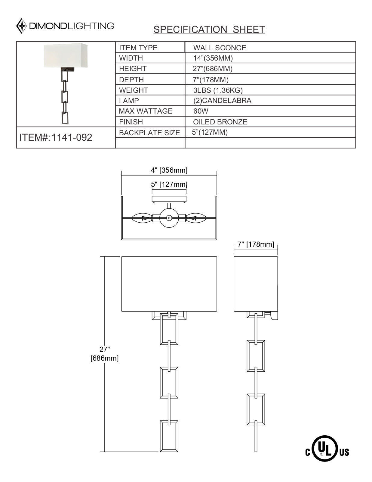 ELK Home 1141092 User Manual