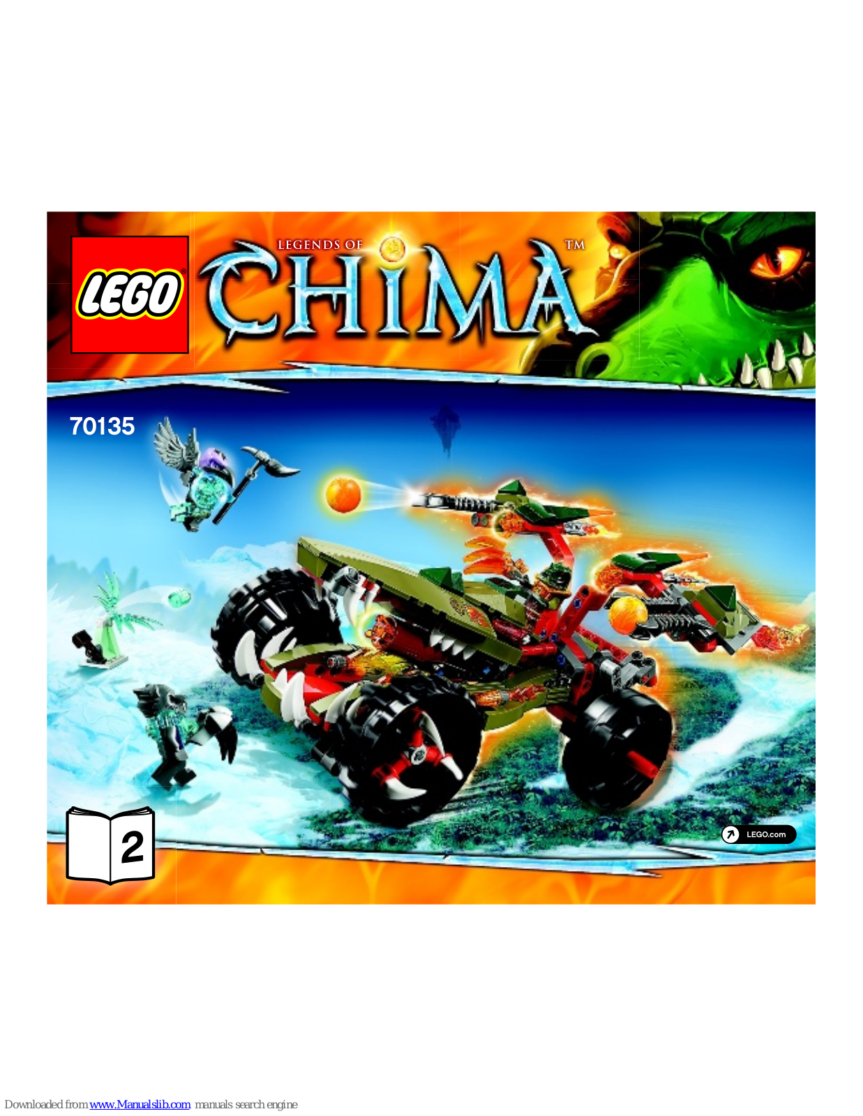 LEGO 70135 Legends of Chima Assembly Manual