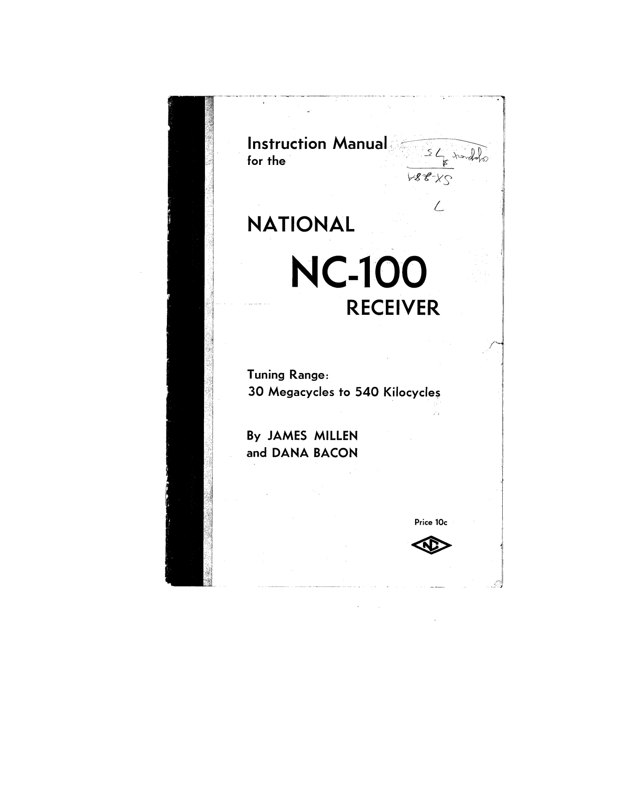 National NC100 User Guide