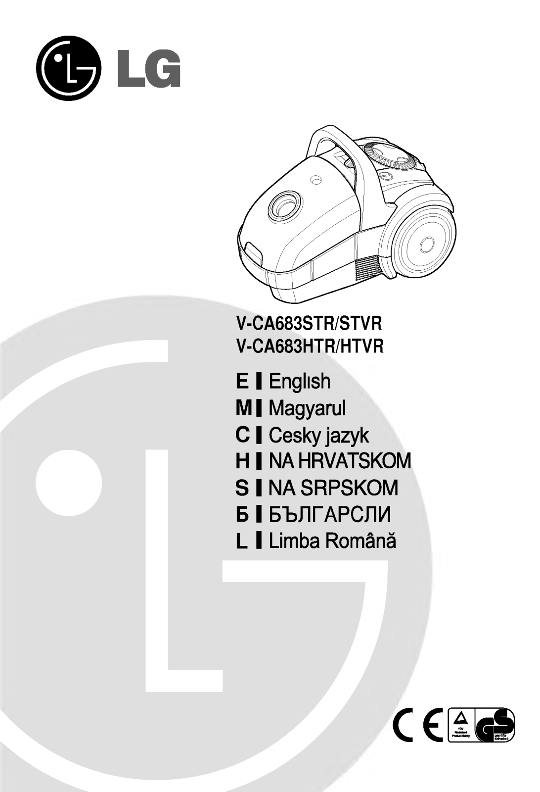 Lg V-CA683STVR, V-CA683STR, V-CA683HTR, V-CA683HTVR User Manual