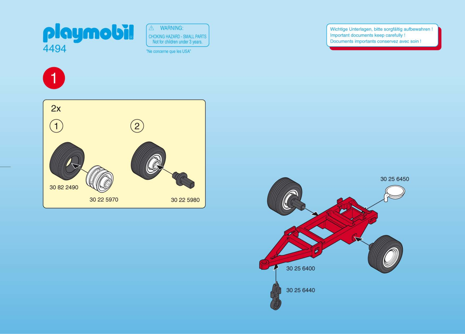 Playmobil 4494 Instructions