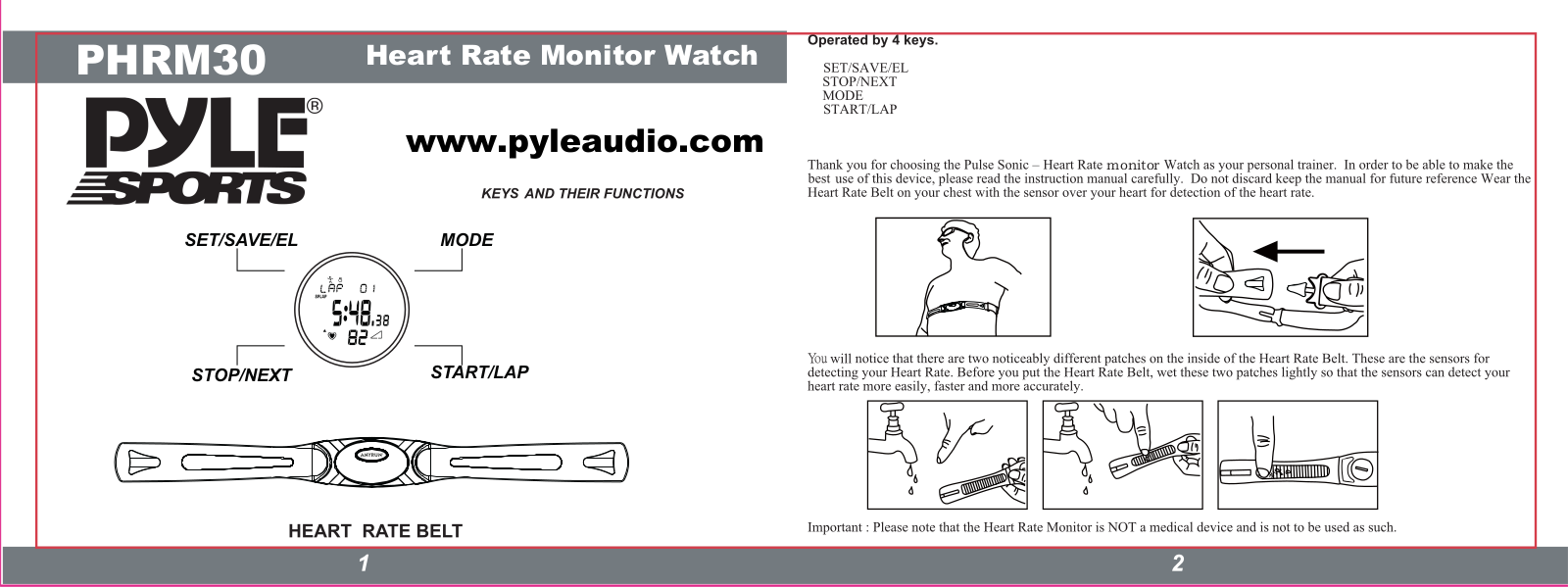 PYLE Audio PHRM30 User Manual - ManualMachine.com