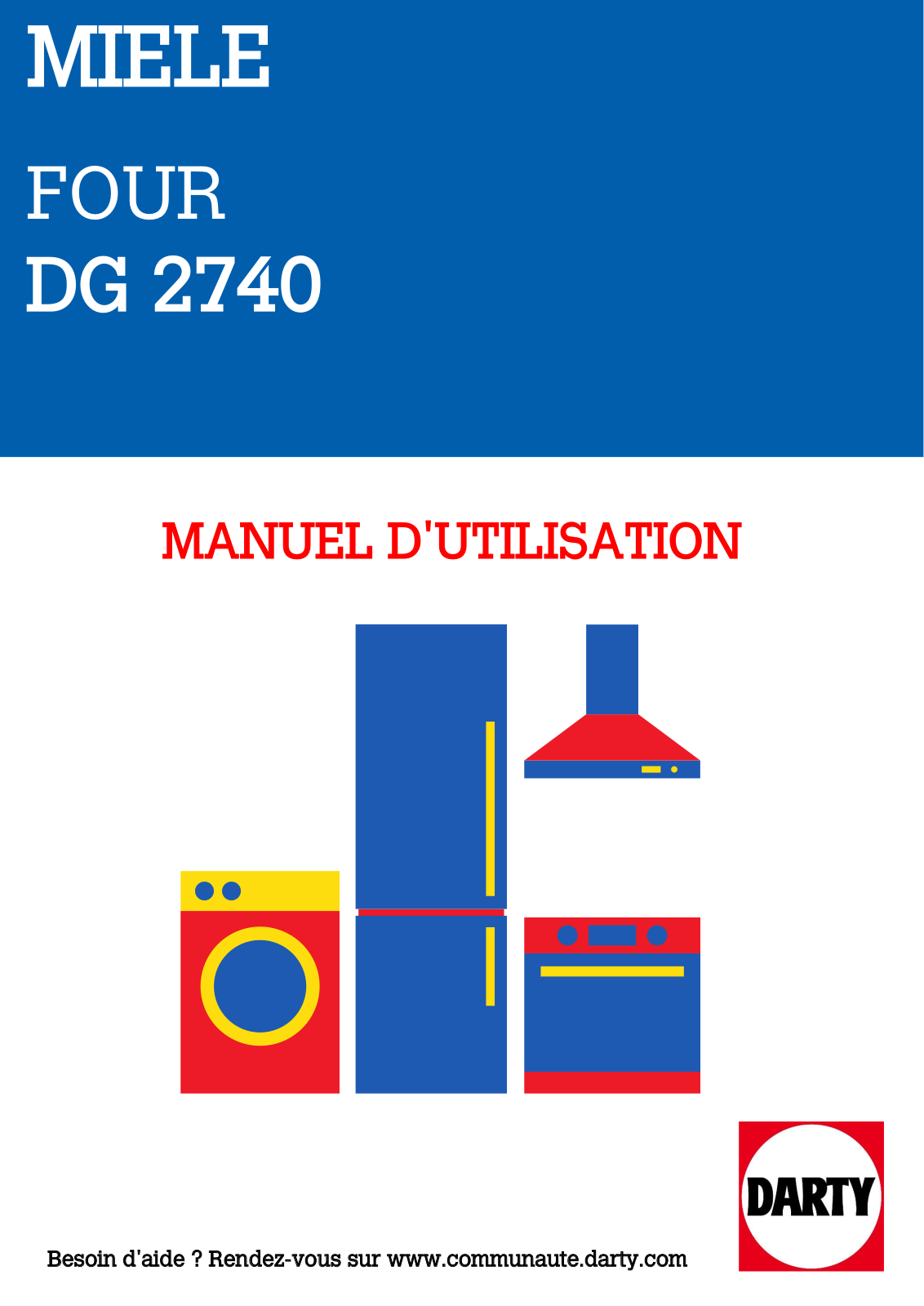 Miele DG 2740 User Manual