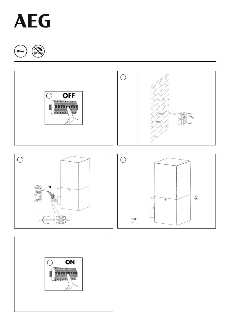 AEG AEG280127 operation manual