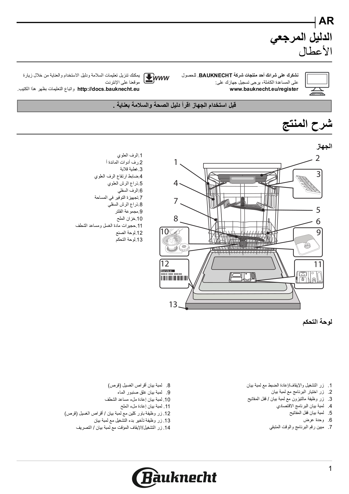 BAUKNECHT BBC 3C26 PF X A Daily Reference Guide