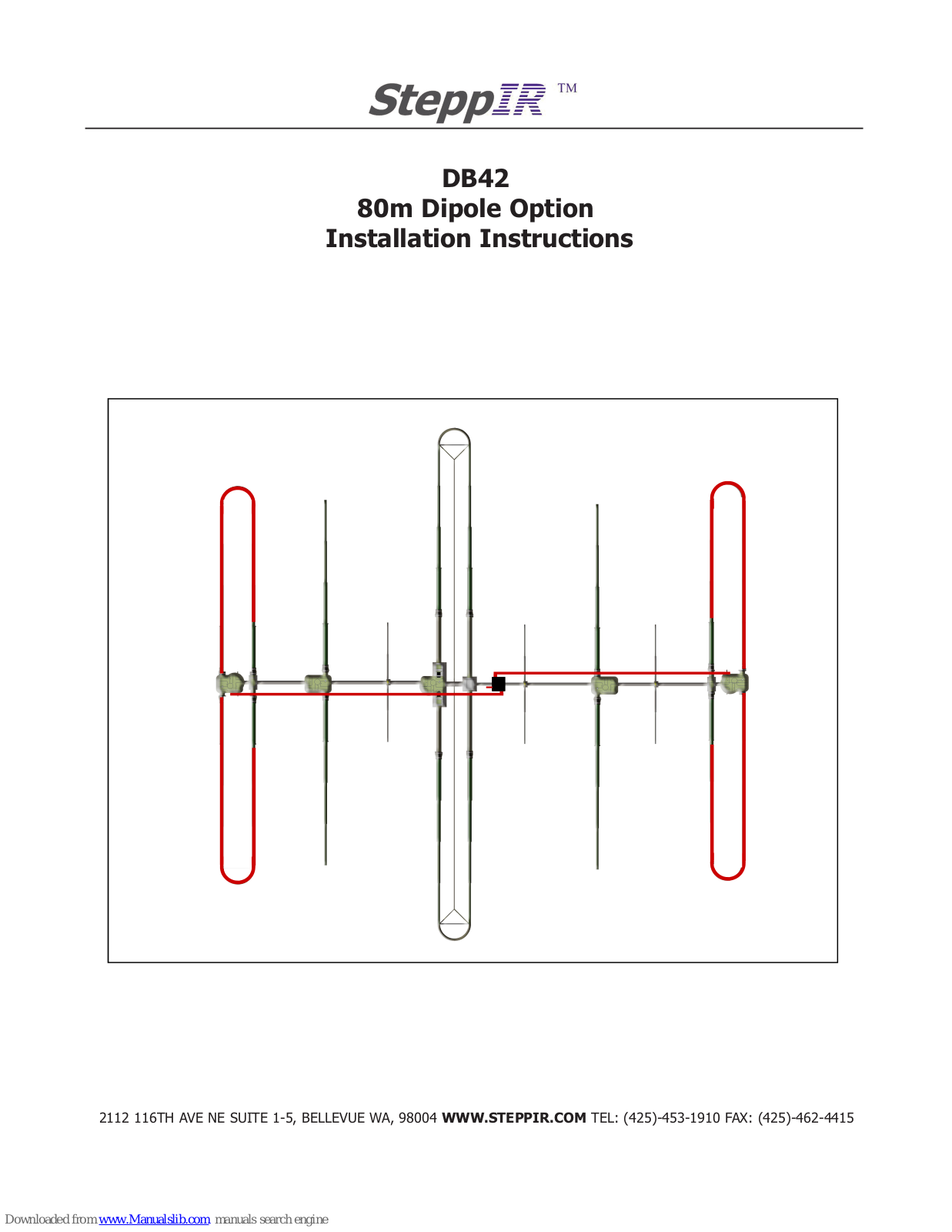 SteppIR DB42 Installation Instructions Manual - ManualMachine.com