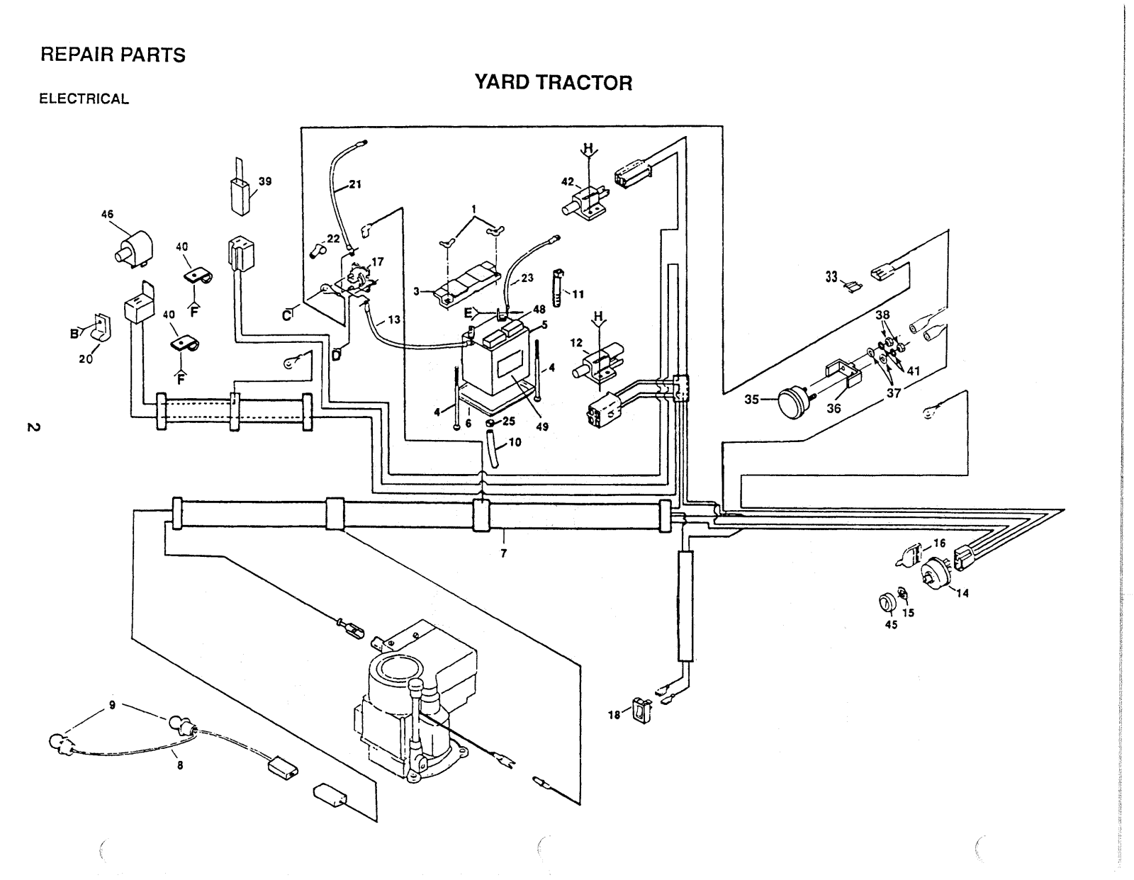 AYP YT120 Parts List