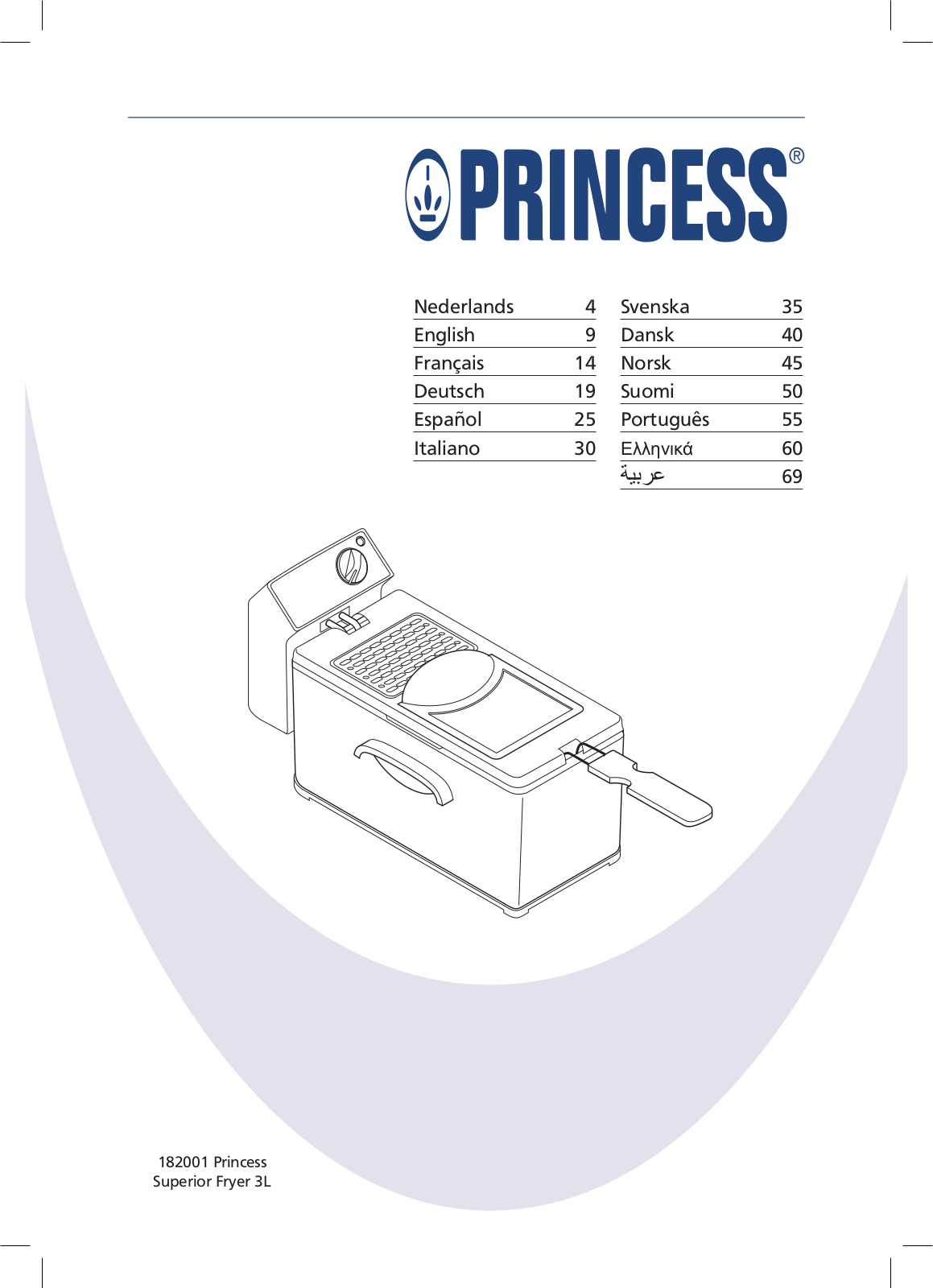 Princess 182001 Superior User Manual