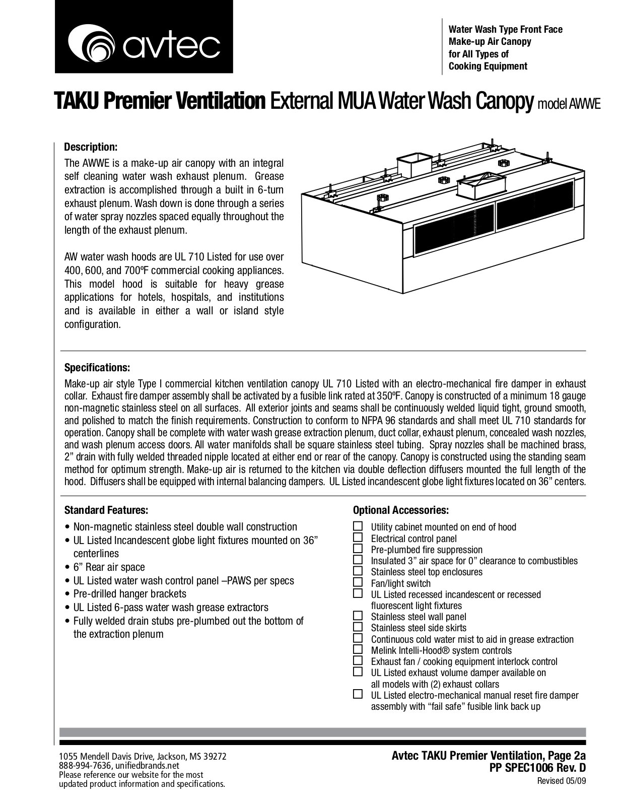 Avtec AWWE User Manual