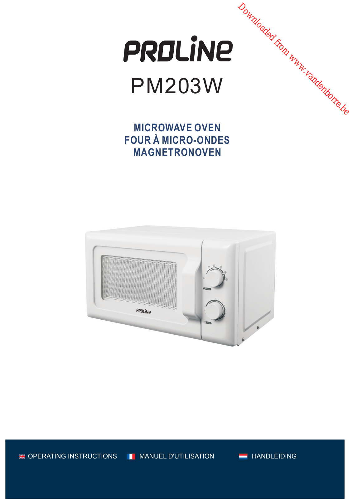 PROLINE PM 203 W User Manual