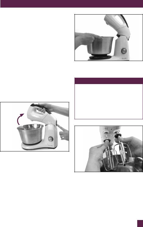 Breville BHM600 Operating Instructions