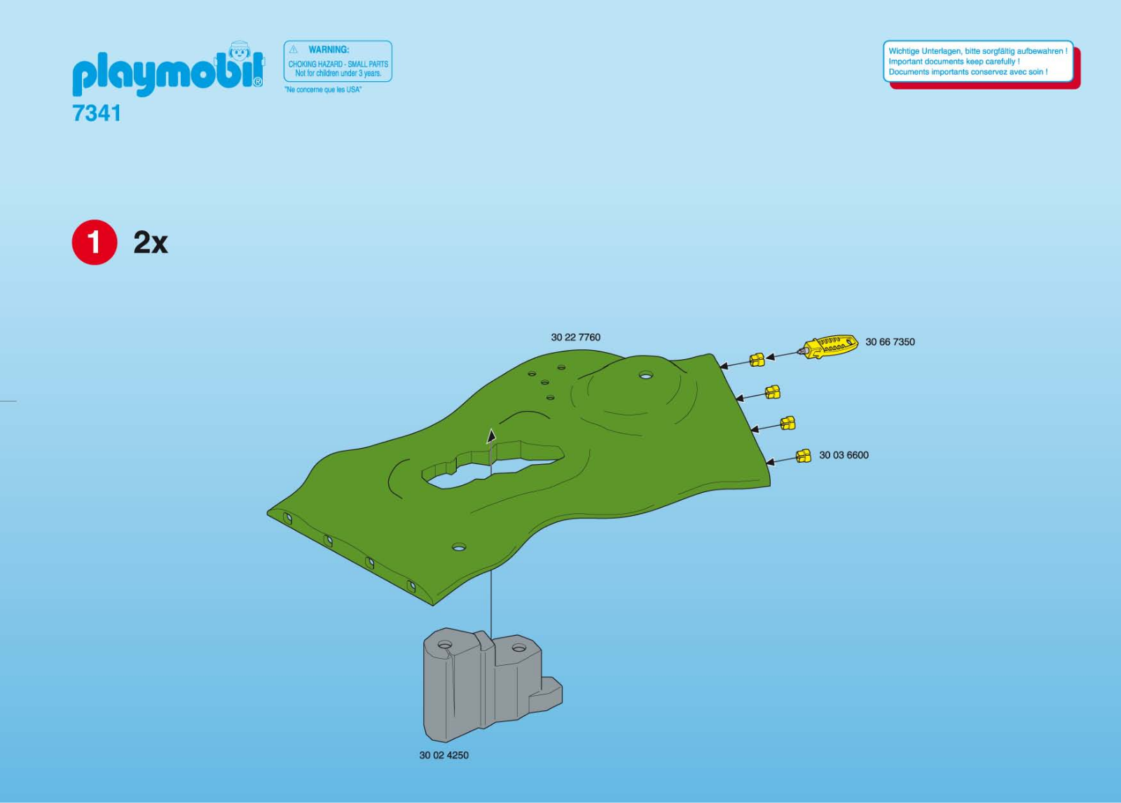 Playmobil 7341 Instructions