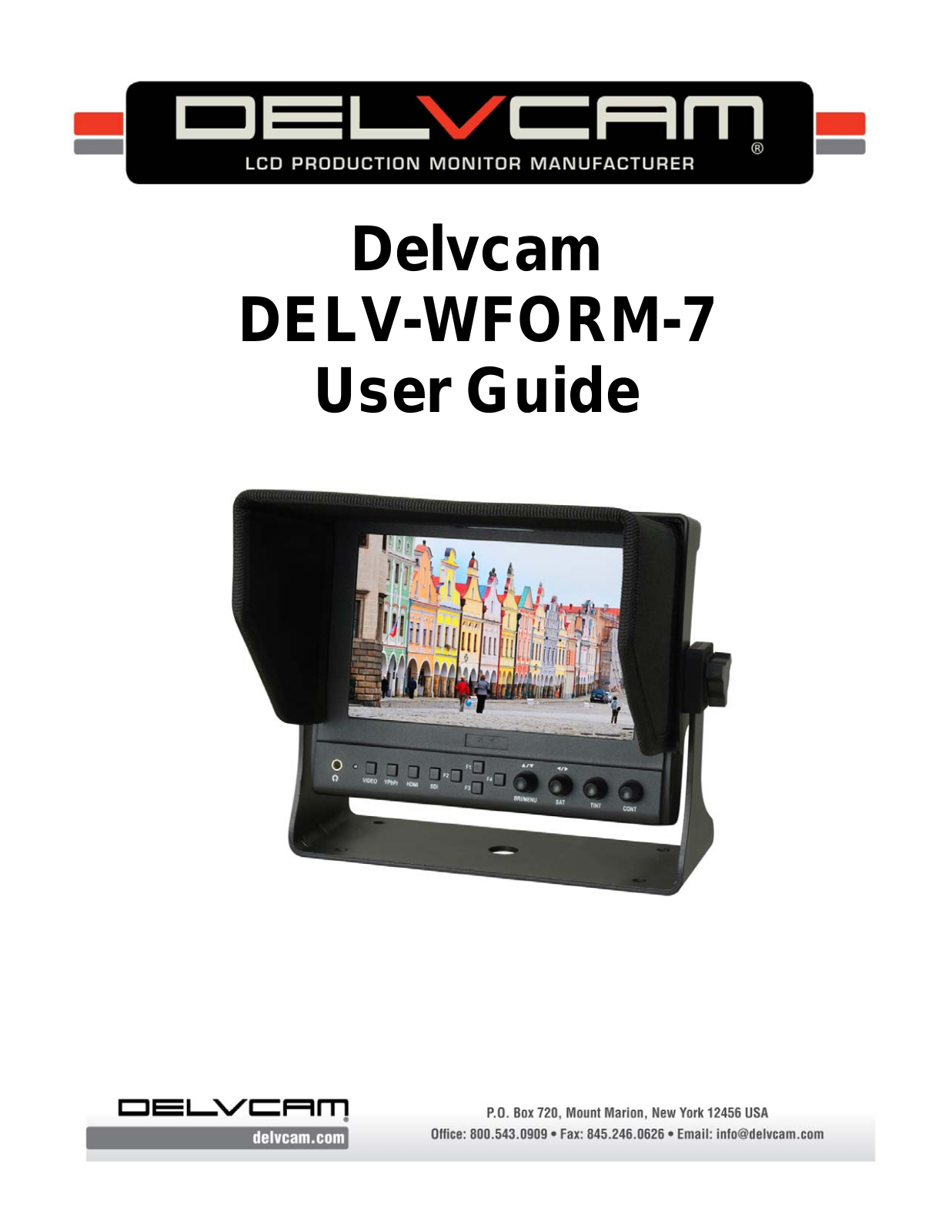 Delvcam DELV-WFORM-7 User Manual