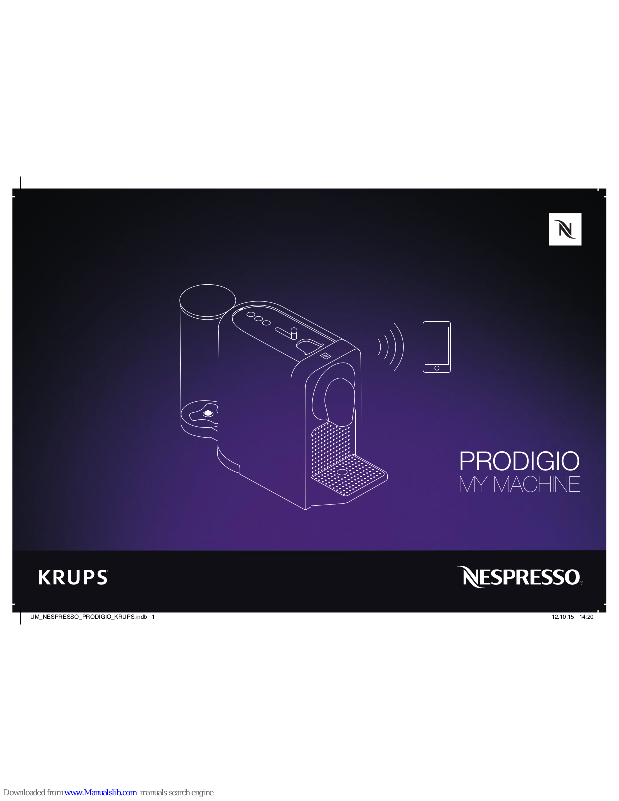 Nespresso PRODIGIO C70 Instruction Manual